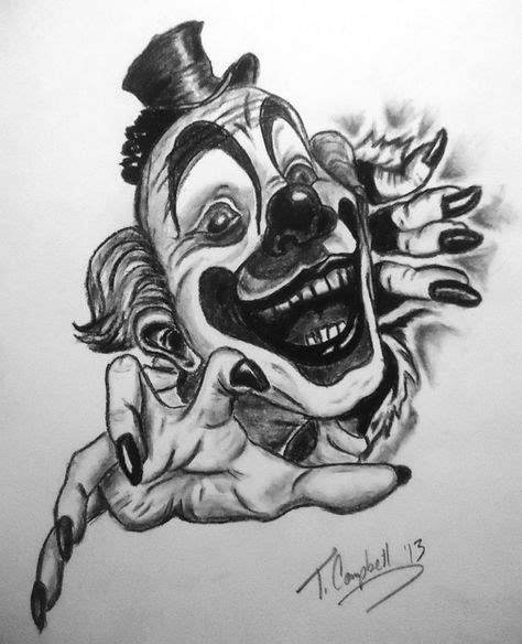 79 Ideas De Caras De Payaso Caras De Payaso Payasos Arte Chicano