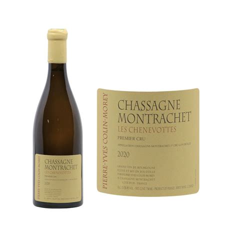 Chassagne Montrachet Er Cru Les Chenevottes Pierre Yves Colin