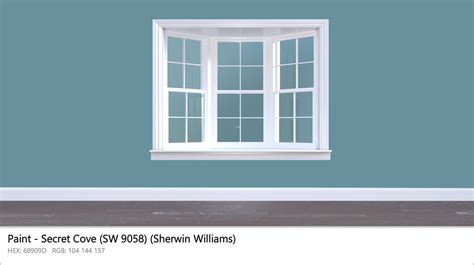 Sherwin Williams Secret Cove Sw Paint Color Codes Similar