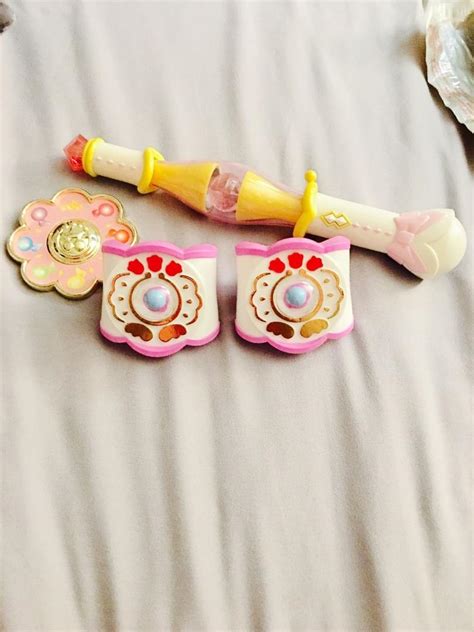 Magical Ojamajo Doremi Pollon Wand And Hanachan Bracelets Anime Lot