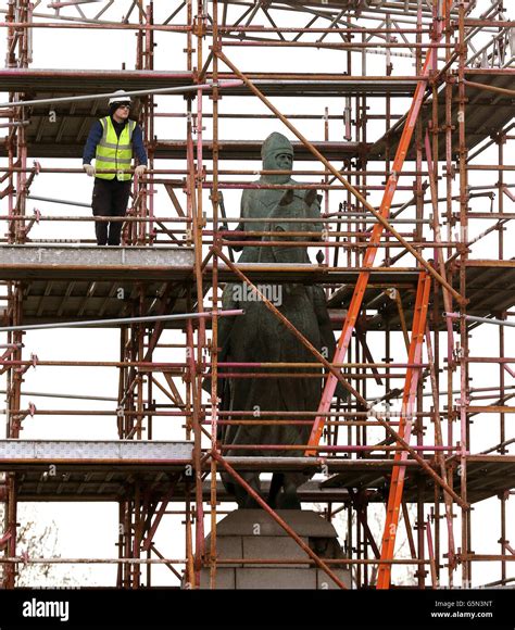 Historic Scotland Apprentice Stone Mason Liam Grubb Walks On