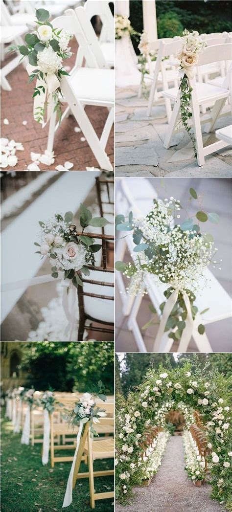 20 Minimalist Outdoor Wedding Aisle Decor Ideas HMP Wedding