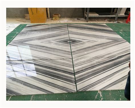 China Marble Factory Floor Design Marmara White Pattern D Marble Tile