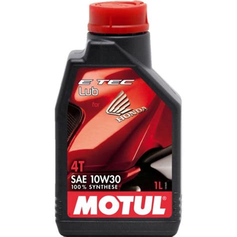 Huile Moteur Motul E Tec Lub W T L Moto Expert