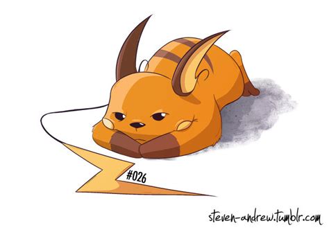 026 Raichu By Steven Andrew On Deviantart