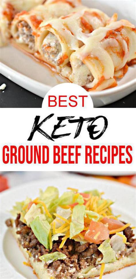 10 Keto Ground Beef Recipes Best Low Carb Keto Ground Beef Ideas