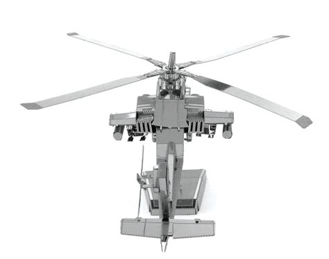 Metal Earth: AH:64 Apache Helicopter - Model Kit | at Mighty Ape NZ