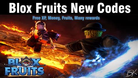 Blox Fruits New Codes Working Roblox Free Fruits Xp Money