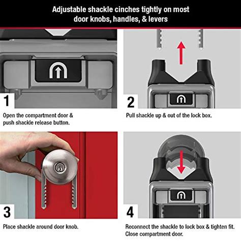 Master Lock 5420D Boîte à serrure portable à combinaison avec anse