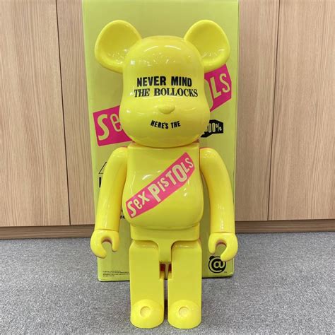 【やや傷や汚れあり】medicom Toy メディコムトイ Be Rbrick ベアブリック 1000％ Sex Pistols セックス