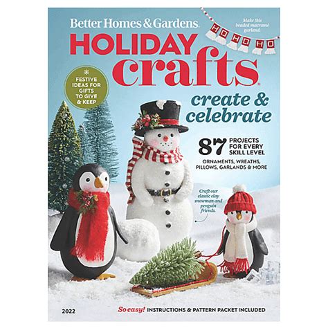 Better Homes Gardens Magazine Holiday Crafts Ea Newspapers