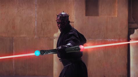 Darth Maul Quickly Shows off Lightsaber Skills in Beat Saber