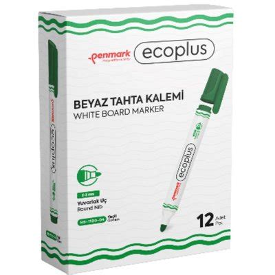 Penmark Beyaz Tahta Kalemi Ecoplus Ye Il D R