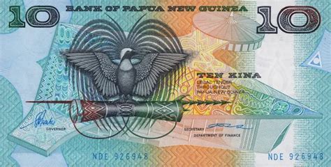 Kina Nd Papua New Guinea Banknotedb