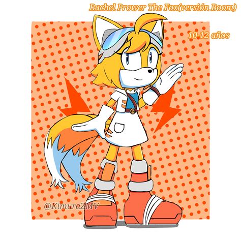 Rachel Prower The Fox Version Sonic Boom By Kimurazmv On Deviantart