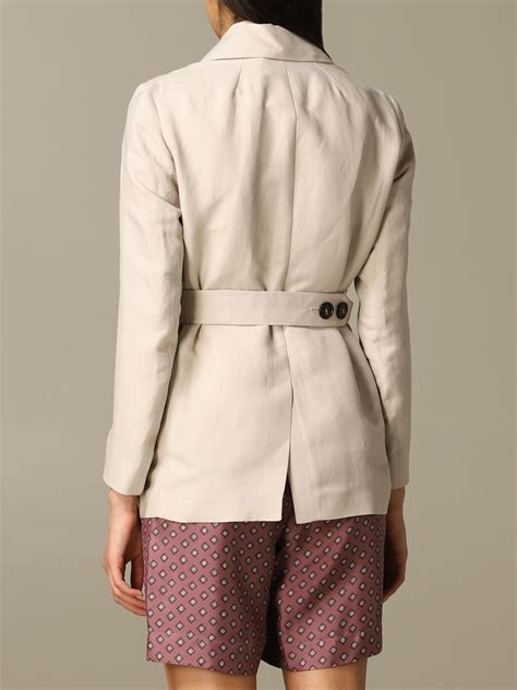 S Max Mara Outlet Blazer Women Blazer S Max Mara Women Beige Blazer S Max Mara 90410102600