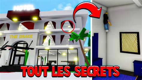 Tout Les Secrets De LhÔtel De Brookhaven Rp Roblox Youtube