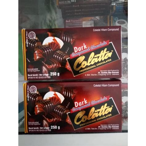 Jual Coklat Batangan Coklat Hitam Compund Coklat Batang Merk Collata