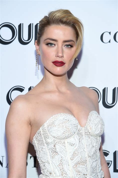 Amber Heard At Glamour Women Of The Year Summit Women Rise In New York