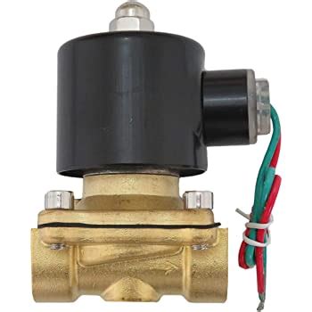 1 2 Inch 220V 240V AC VAC Brass Electric Solenoid Valve NPT Gas Water