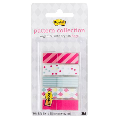 Post It Pattern Flags Carnival Pattern Collection 0 47 In X 1 7 In