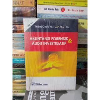 Jual Buku Akuntansi Forensik Dan Audit Investigatif Shopee Indonesia