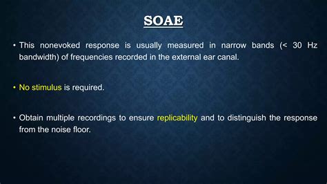 Otoacoustic Emission Ppt