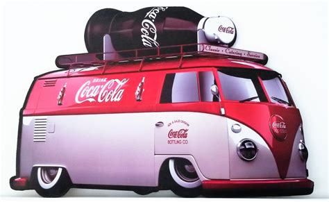 Quadro Kombi Coca Cola Retr Vintage Cm Mdf Mercado Livre