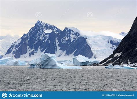 Landscape in Marguerite Bay, Antarctica Stock Photo - Image of giants ...