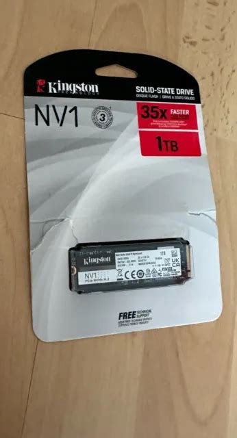 KINGSTON NV1 1TB PCIe NVMe M 2 Interne SSD SNVS 1000G EUR 65 00