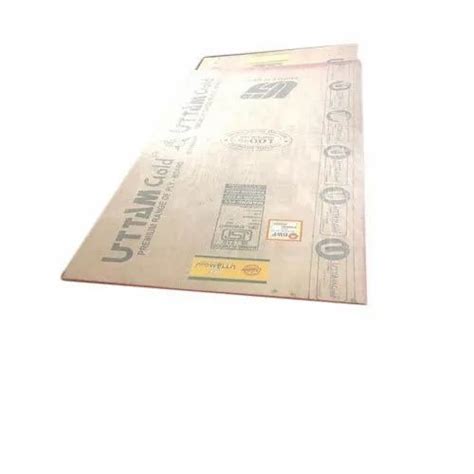 Poplar Brown Uttam Gold Waterproof Plywood For Furniture At Rs 82 73