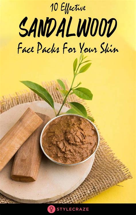 10 Best Sandalwood Chandan Face Packs For Different Skin Types Skin