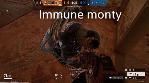 Tom Clancy S Rainbow Six Siege Immune Monty Youtube