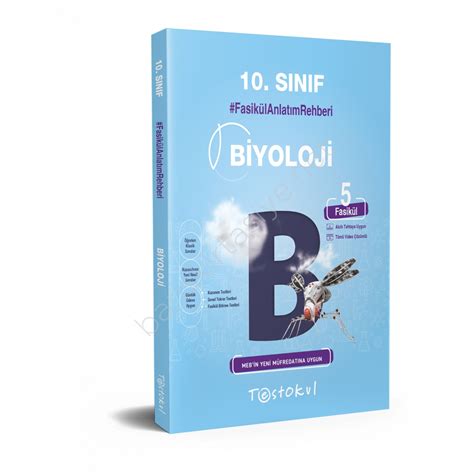 10 Sınıf Biyoloji Fasikül Anlatım Rehberi Test Okul Yayınları Barış