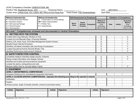 18 medical assistant skills checklist - Free to Edit, Download & Print ...