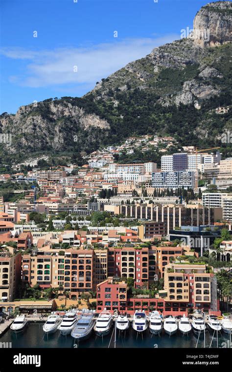 Port Of Fontvieille Fontvieille Harbor Fontvieille Monaco Cote D