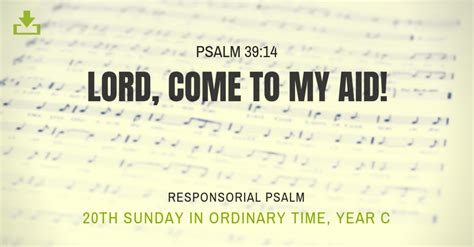 Responsorial Psalms Archives Page Of Cjm Music