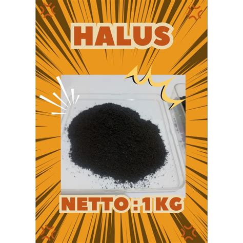 Jual Biochar Charcoal Powder Karbon Aktif Arang Aktif Halus 1 Kg