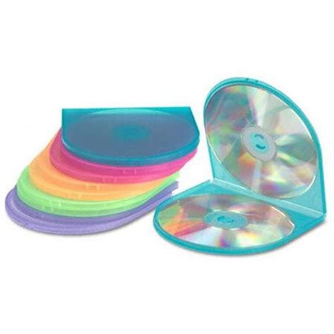 Innovera CD DVD Shell Case Assorted Colors 10 Pack 87910 Walmart