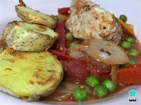 Pollo A La Portuguesa Receta Original