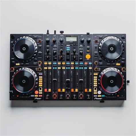 isolated electric dj controller device  stock photo  vecteezy