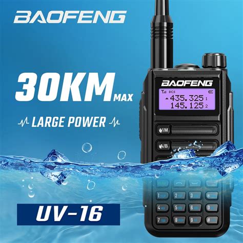 Baofeng Uv W Powerful Walkie Talkie Uhf Vhf Dual Band Uv With