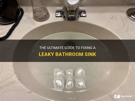 The Ultimate Guide To Fixing A Leaky Bathroom Sink Shunshelter