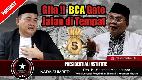 PANSUS BLBI DPD RI TUNTASKAN BCA GATE YouTube