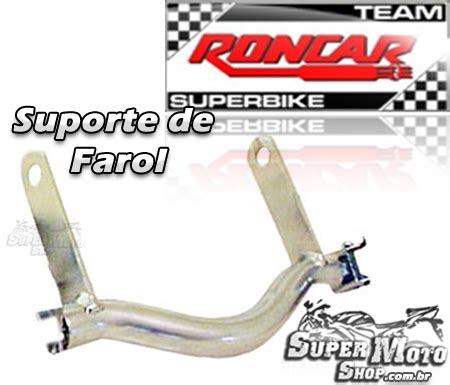 Suporte De Farol Auxiliar Cromado Intruder Super Moto Shop