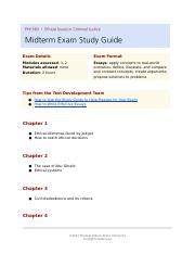 Midterm Exam Study Guide Phi Dec Docx Phi Ethical Issues