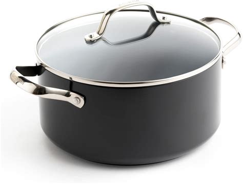 GreenPan Valencia Pro Hard Anodized Healthy Ceramic Nonstick 5QT Stock