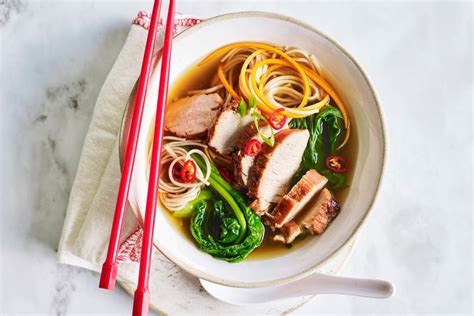 Quick Pork Noodle Soup