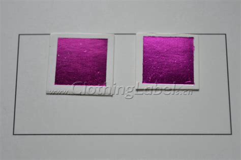 Different Colored Hot Stamping ClothingLabels Cn