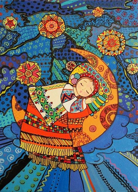 Pin By Melis Hay On Mom And Baby Naive Art Fairytale Art Whimsical Art